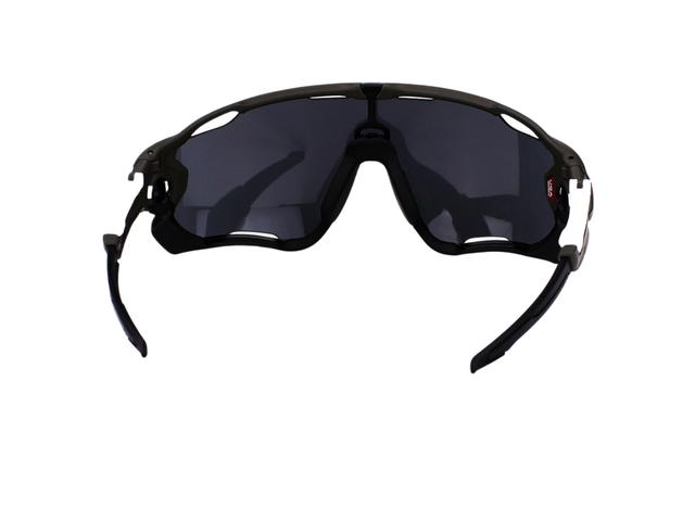 Oakley Oakley Jawbreaker OO9290-7831 In Matte Black-White Frame With Grey Lenses - view 4