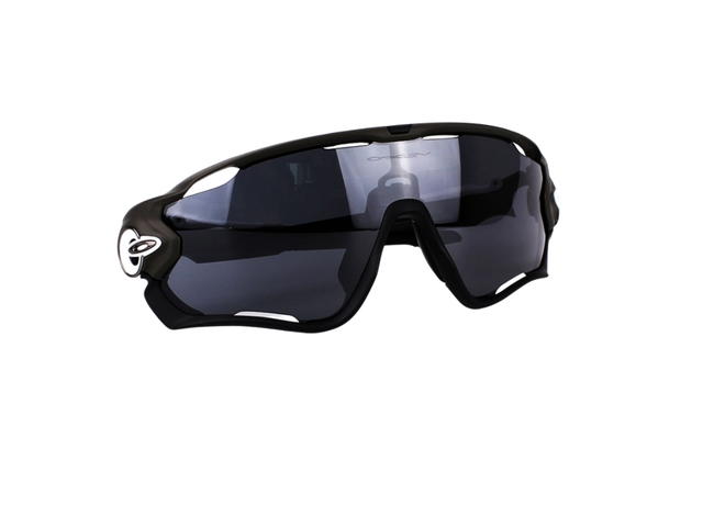 Oakley Oakley Jawbreaker OO9290-7831 In Matte Black-White Frame With Grey Lenses - view 6