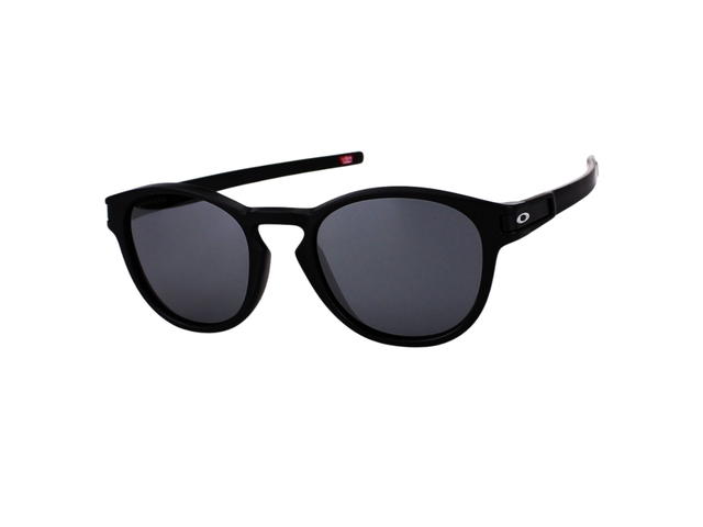 Oakley Oakley Latch OO9349-1153-53 In Black Matte Acetate Frame With Mercury Lenses - view 2
