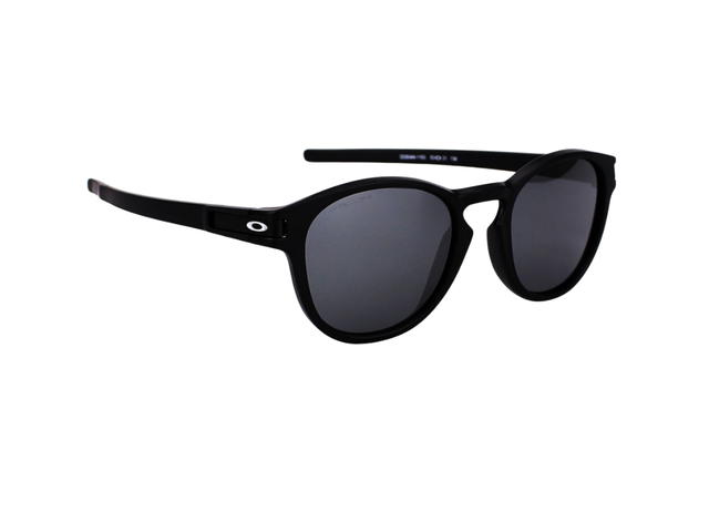 Oakley Oakley Latch OO9349-1153-53 In Black Matte Acetate Frame With Mercury Lenses - view 3