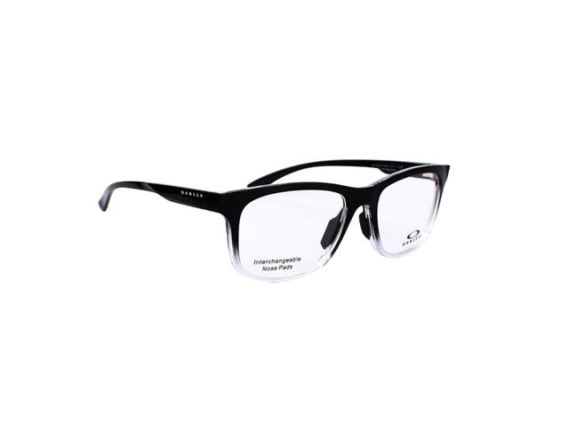 Oakley Oakley Leadline RX In Plastic With Demo Lens Pollshed Black Fade - view 3