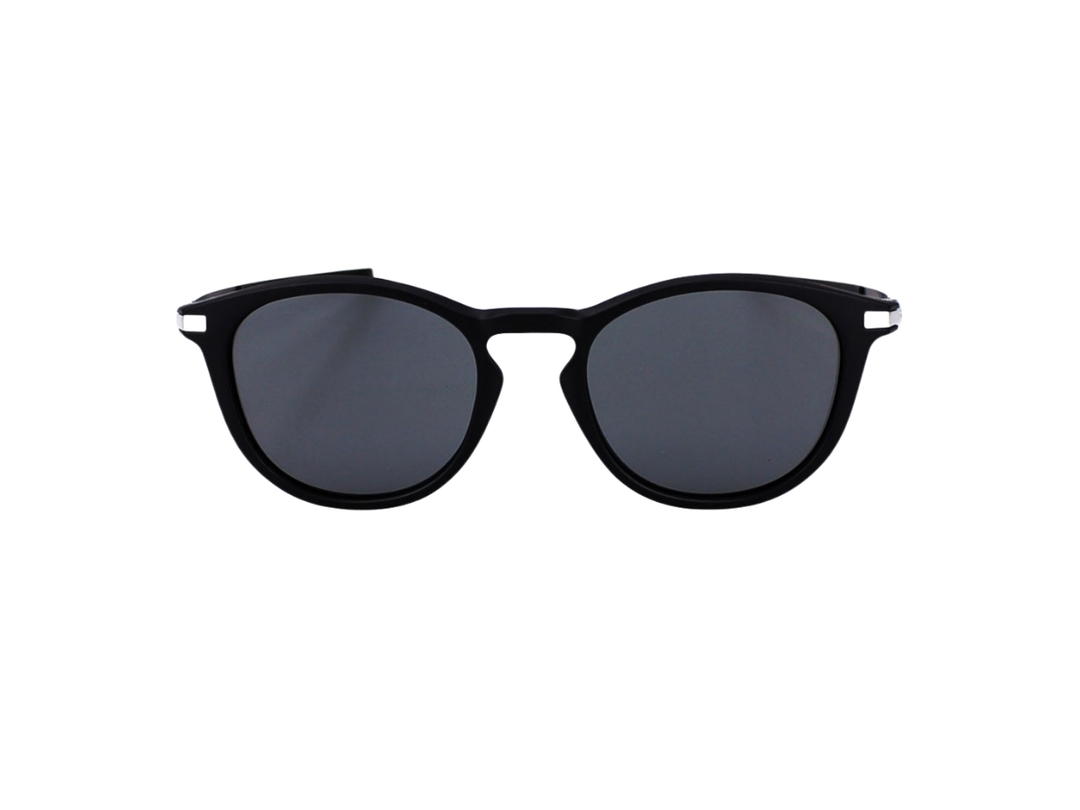 Oakley Oakley Pitchman R OO9439-0150-50 In Black Acetate Frame-Metal Logo Hinge With Grey Lenses