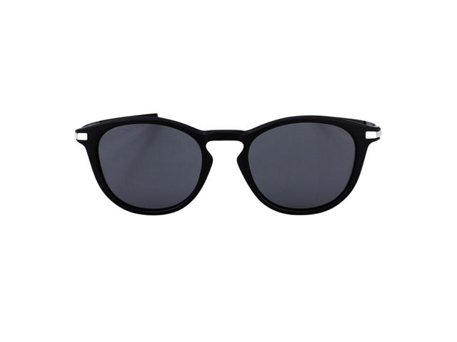 Oakley Oakley Pitchman R OO9439-0150-50 In Black Acetate Frame-Metal Logo Hinge With Grey Lenses - view 1