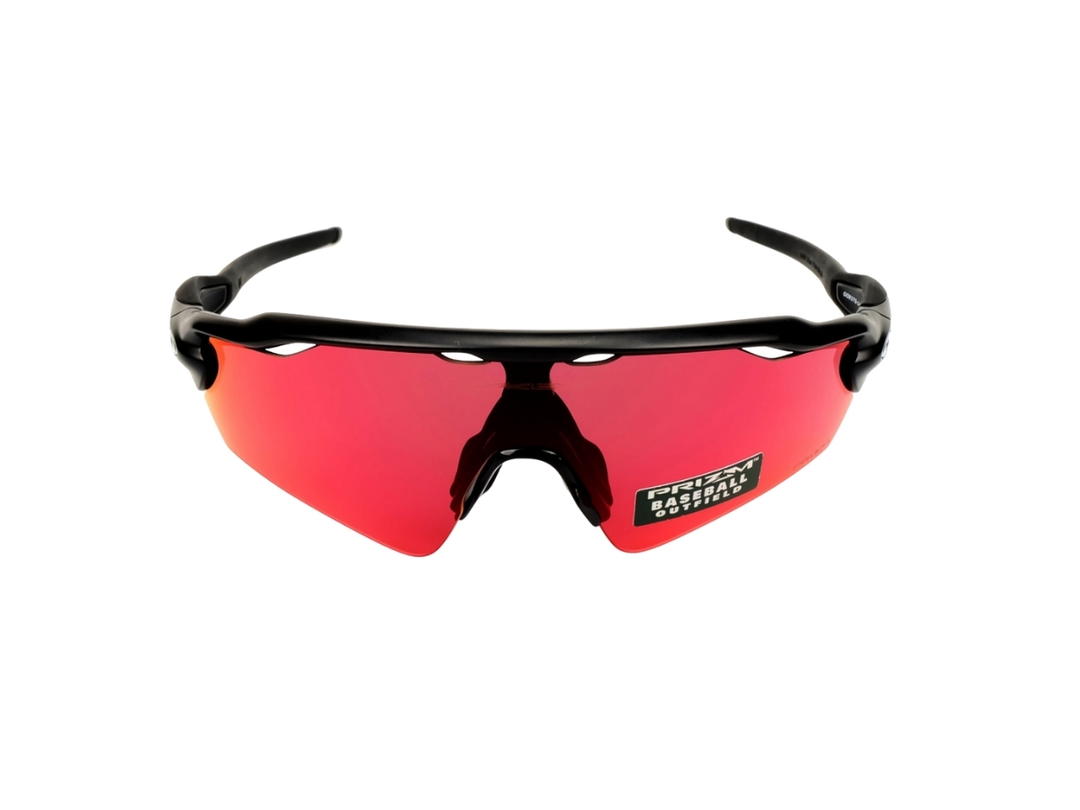 Oakley Oakley Radar EV OO9275-14 In Black Acetate Frame With Red Prizm Lenses