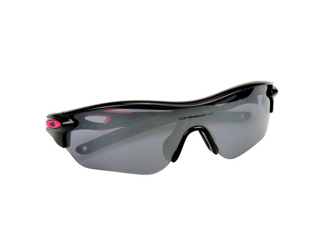 Oakley Oakley Radarlock 009183-07 Sunglasses In Black-Pink Acetate Frame With Grey Lenses - view 6