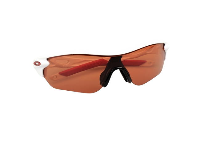 Oakley Oakley Radarlock OO9206-10 In White-Red Acetate Frame With Red Lenses - view 6