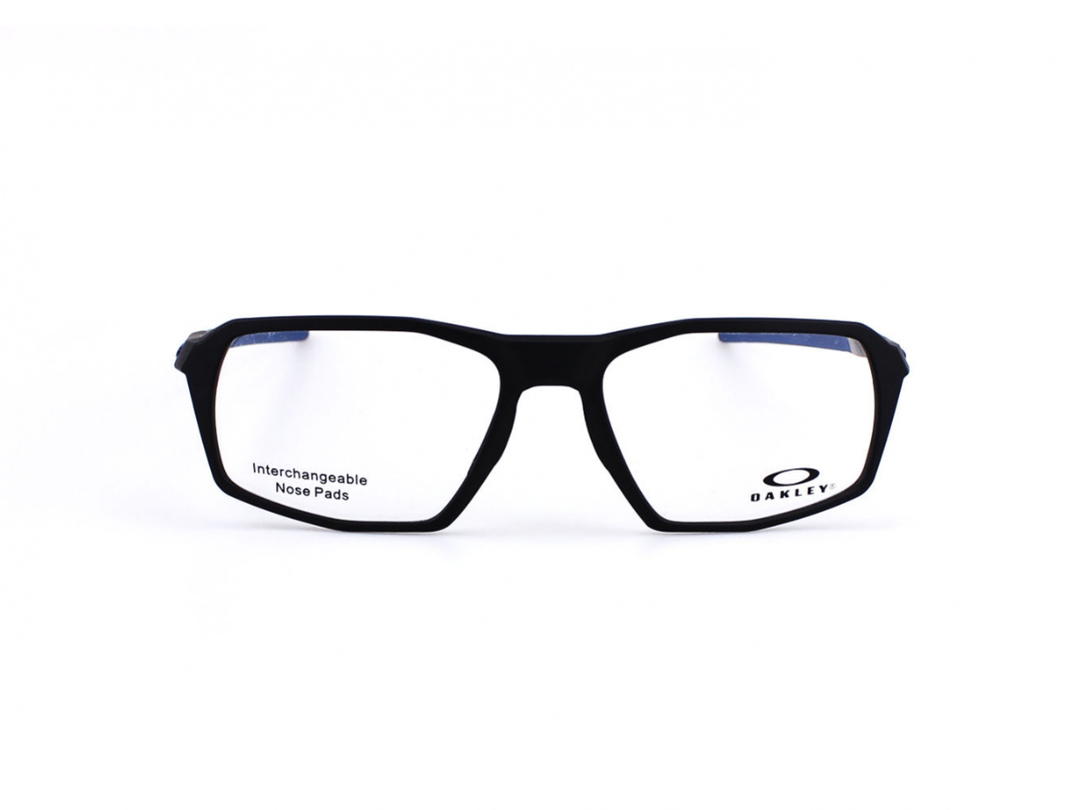 Oakley Oakley Tensile OX8170-0556-56 Sunglasses In Black-Blue Acetate Frame With Mirror Lenses