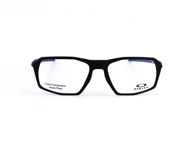 Oakley Oakley Tensile OX8170-0556-56 Sunglasses In Black-Blue Acetate Frame With Mirror Lenses - view 1
