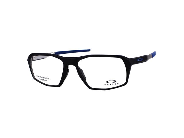 Oakley Oakley Tensile OX8170-0556-56 Sunglasses In Black-Blue Acetate Frame With Mirror Lenses - view 2