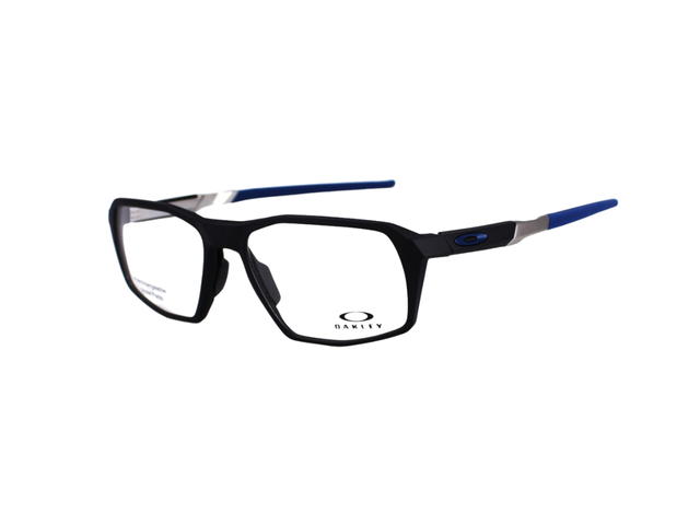 Oakley Oakley Tensile OX8170-0556-56 Sunglasses In Black-Blue Acetate Frame With Mirror Lenses - view 5