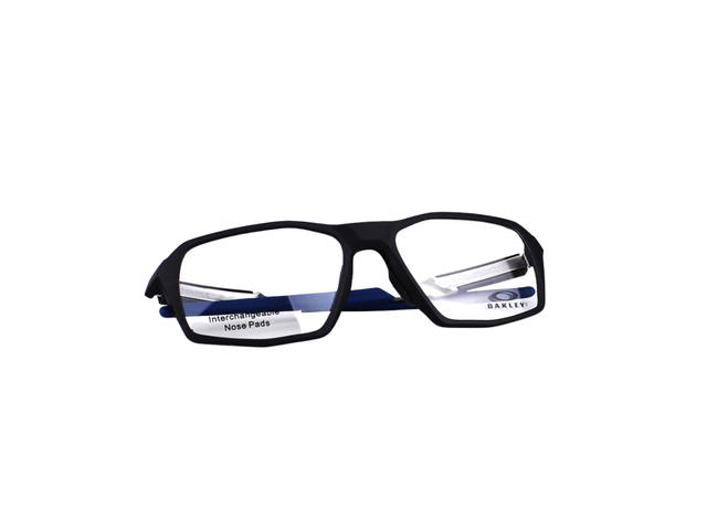Oakley Oakley Tensile OX8170-0556-56 Sunglasses In Black-Blue Acetate Frame With Mirror Lenses - view 6