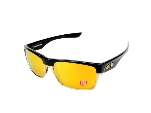 Oakley Oakley Twoface OO9189-18 Sunglasses In Black Acetate Frame With Yellow Lenses - view 2