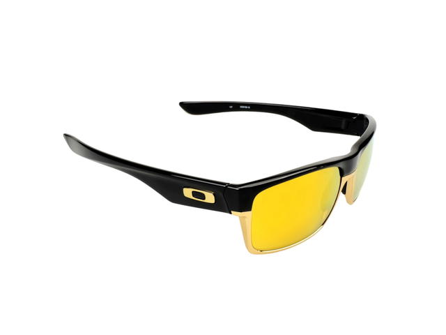 Oakley Oakley Twoface OO9189-18 Sunglasses In Black Acetate Frame With Yellow Lenses - view 3