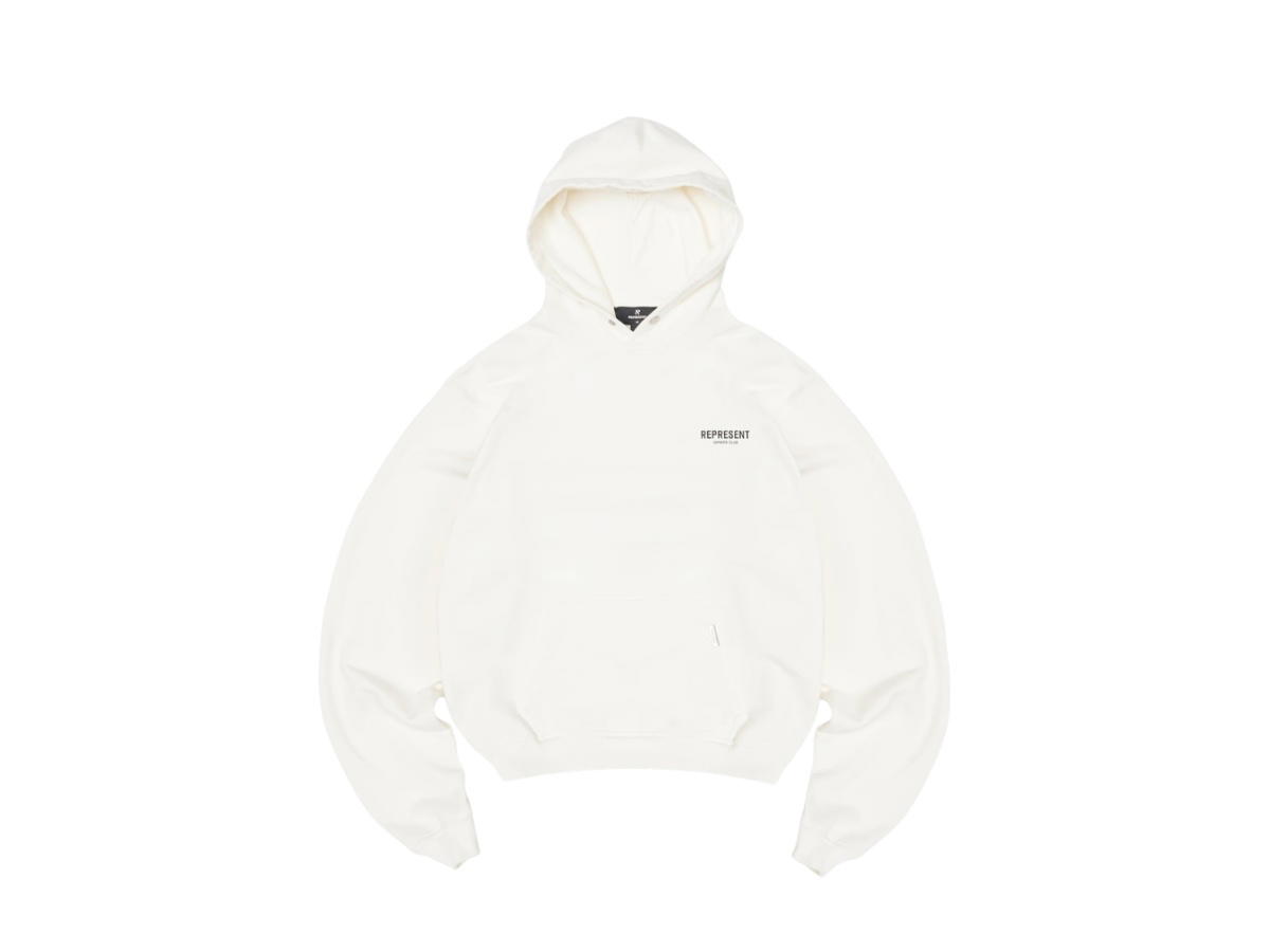 Represent Represent Owners Club Hoodie Flat White