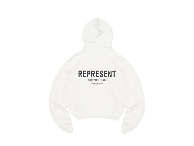 Represent Represent Owners Club Hoodie Flat White - view 2