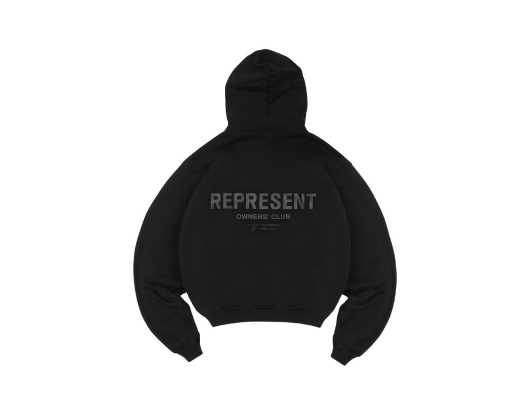 Represent Represent Owners Club Hoodie Black Matte