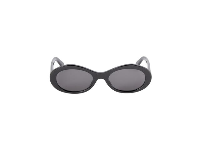 Off-White Off-White Edison Sunglasses OERI13G 1007 In Black Acetate Frame With Dark Grey Lenses - view 2