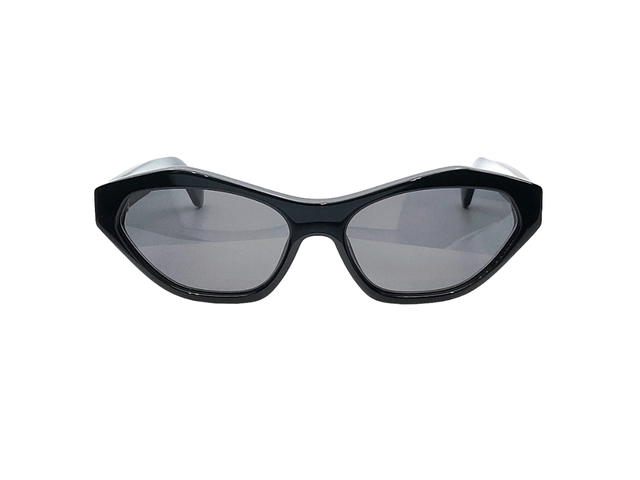 Off-White Off-White Kent Sunglasses OERI13H 1007 In Black Acetate Frame With Dark Grey Lenses - view 2
