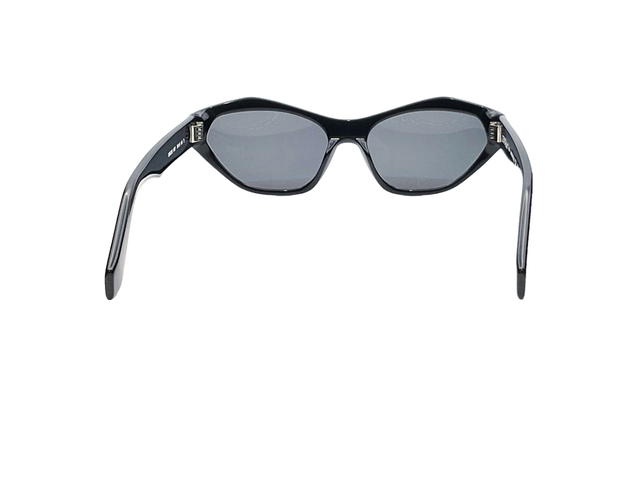 Off-White Off-White Kent Sunglasses OERI13H 1007 In Black Acetate Frame With Dark Grey Lenses - view 3