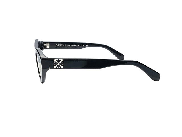 Off-White Off-White Kent Sunglasses OERI13H 1007 In Black Acetate Frame With Dark Grey Lenses - view 4