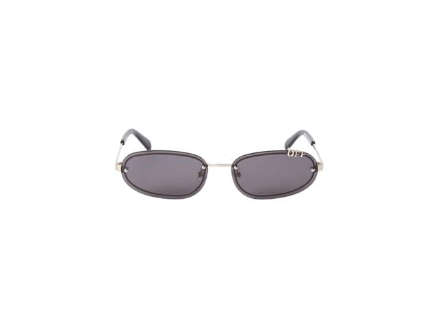 Off-White Off-White Miami Sunglasses In Gold Acetate Frame With Grey Lenses - view 2