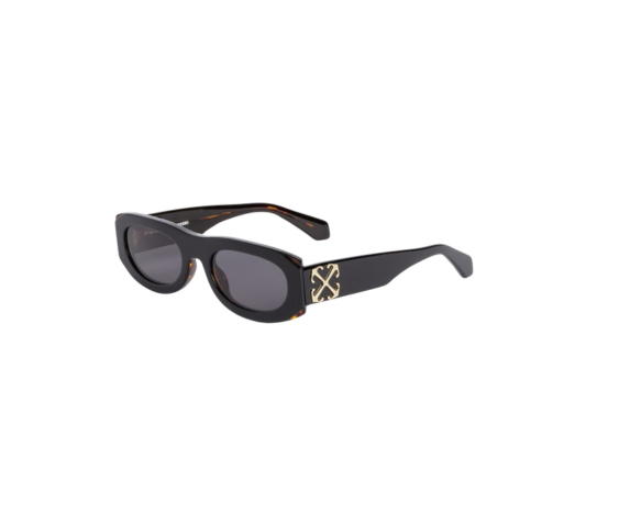 Buy Off-White Orlando Sunglasses In Black Acetate Frame With Grey Lenses at Sasom – Authentic and Ready to Ship