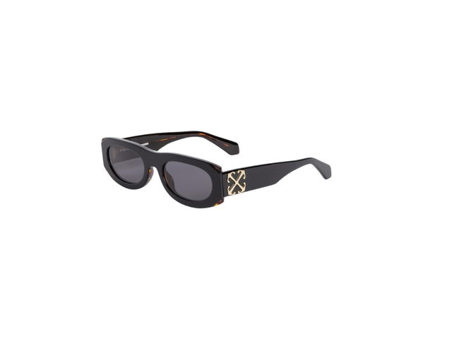 Off-White Off-White Orlando Sunglasses In Black Acetate Frame With Grey Lenses - view 1