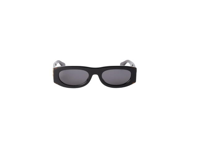Off-White Off-White Orlando Sunglasses In Black Acetate Frame With Grey Lenses - view 2