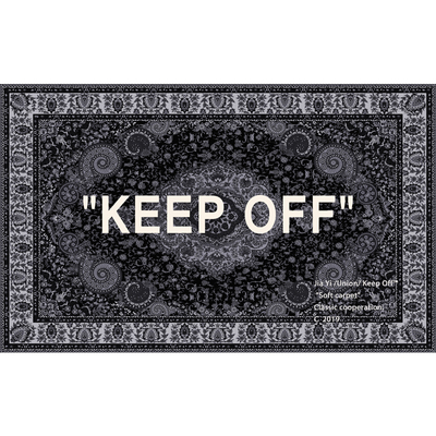 Off-White IKEA X Off-White "KEEP OFF" rug