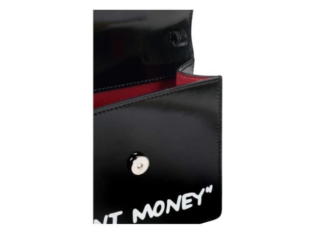 Off-White OFF-WHITE 0.7 Jitney Bag "RENT MONEY" Black/White - view 3