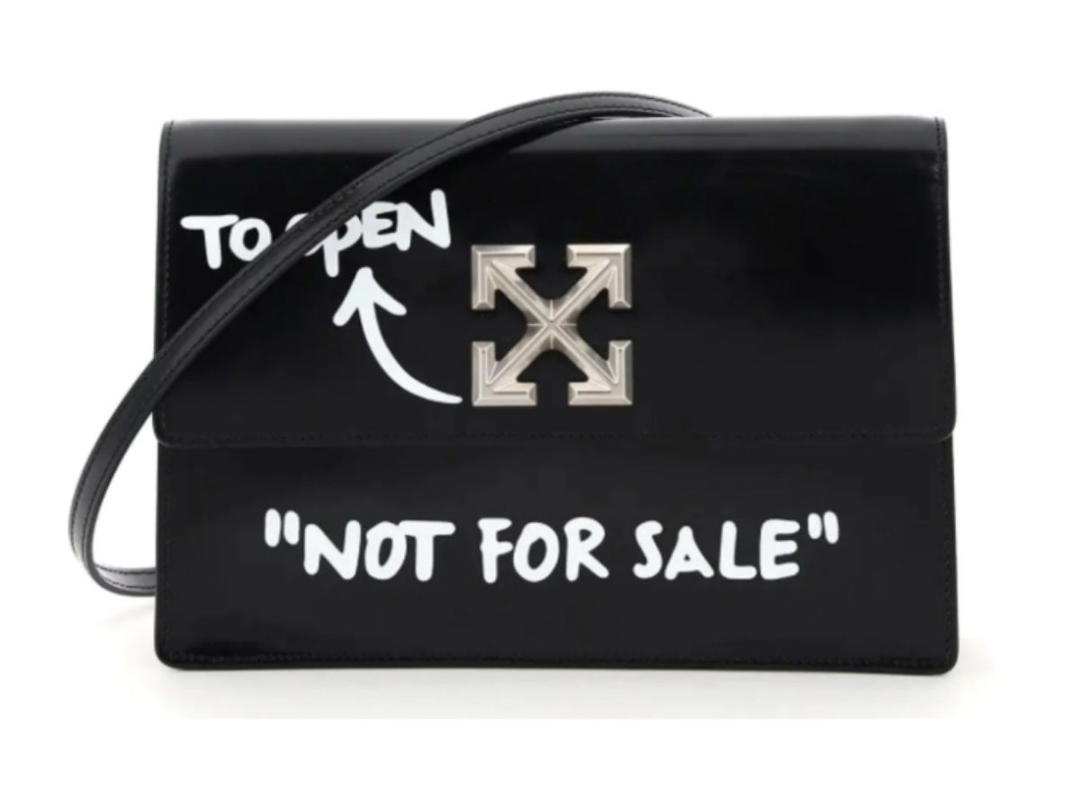 Off-White OFF-WHITE 1.0 Jitney Bag "NOT FOR SALE" Black/White