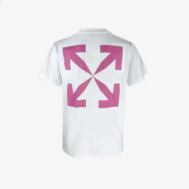 Off-White Off-White 90's DJ Slim Fit T-Shirt White/Fuchsia - view 2