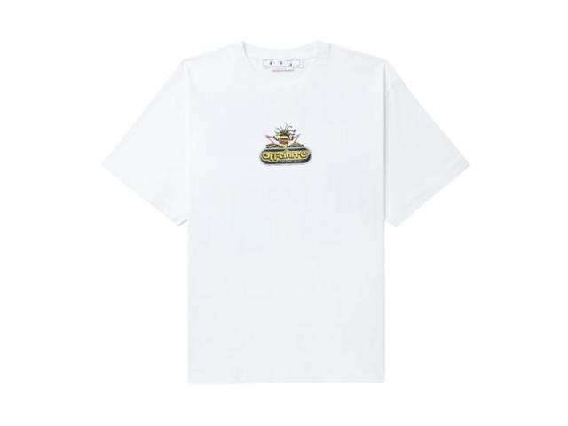 Off-White Off-White 90’s DJ Arrows Slim Fit Tee White - view 1
