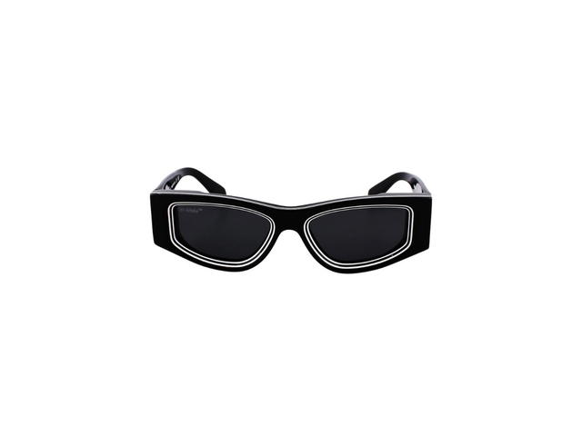 Off-White Off-White Andy Sunglasses In Black Acetate Frame With Black Lenses - view 2