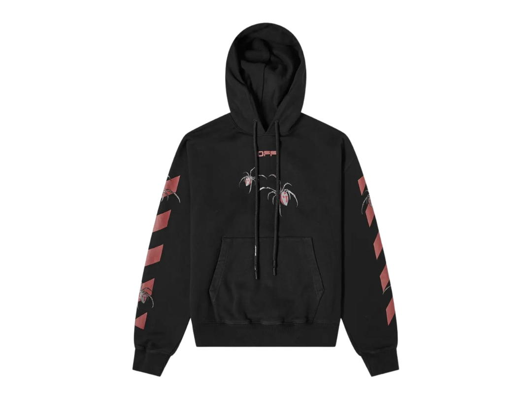 Off-White Off-White Arachno Arrow Oversized Popover Hoody Black