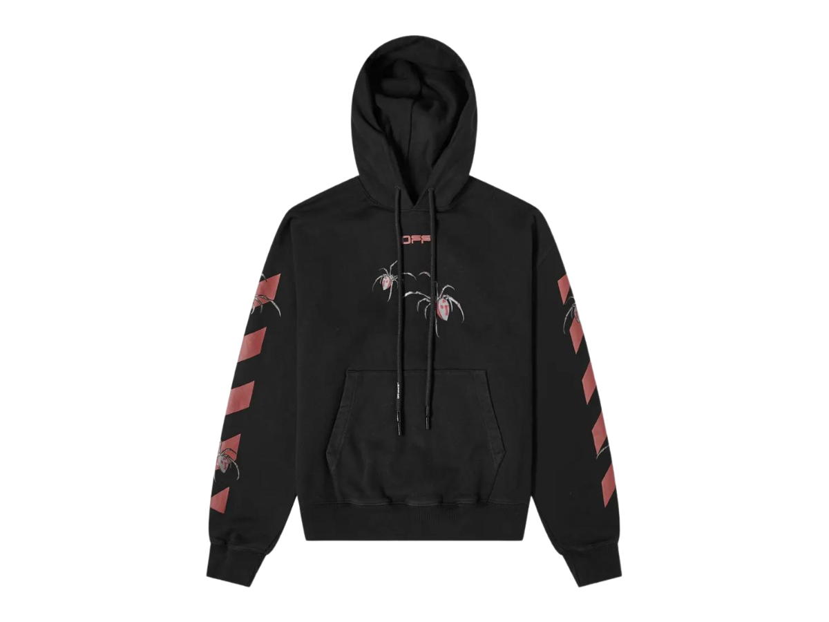 Off-White Off-White Arachno Arrow Oversized Popover Hoody Black