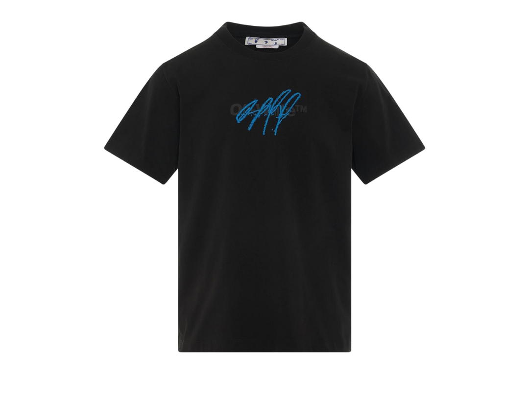 Off-White Off-White Bounce Cross Off Slim Short Sleeve T-Shirt Black-Light