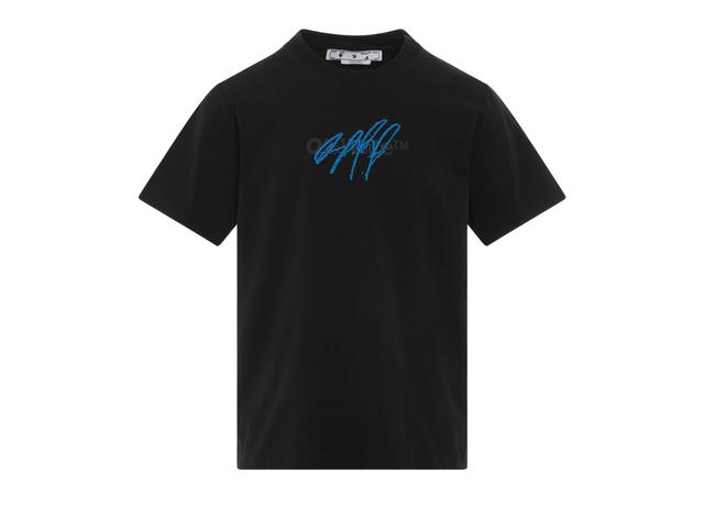 Off-White Off-White Bounce Cross Off Slim Short Sleeve T-Shirt Black-Light - view 1