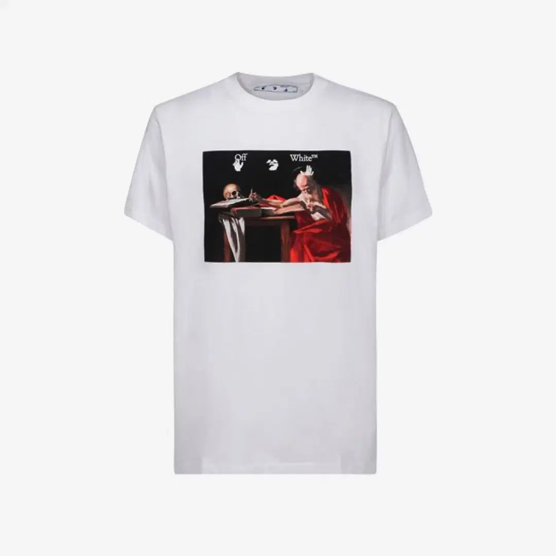 Off-White Off-White Caravaggio Slim S/S T-Shirt White