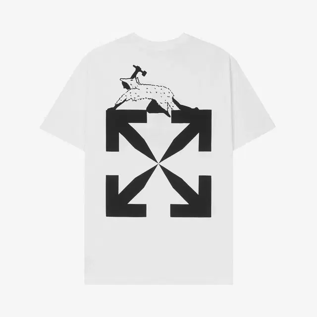 Off-White Off-White Caterpillar Arrow Over S/S T-Shirt White - view 2