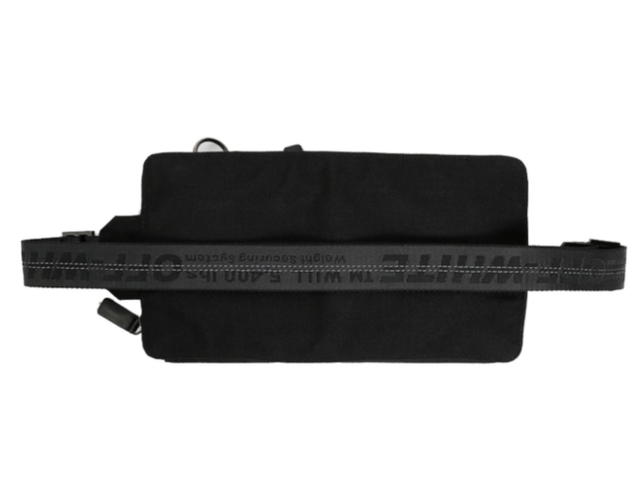 Off-White OFF-WHITE Cordura Logo Belt Bag Print Black - view 2