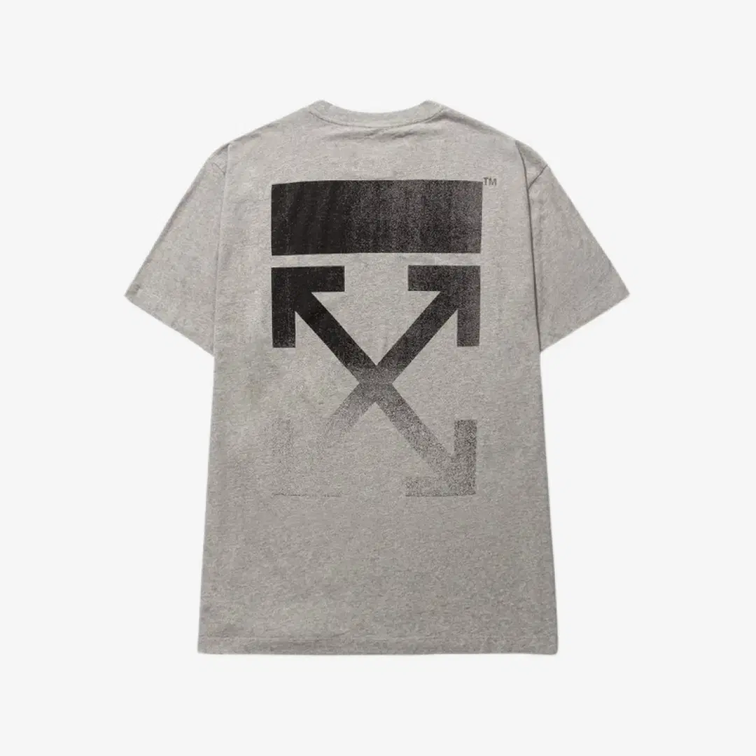Off-White Off-White Degrade Arrow Over S/S T-Shirt Grey