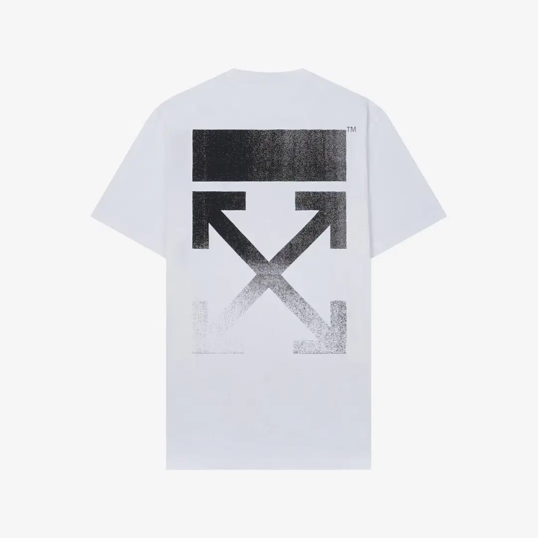 Off-White Off-White Degrade Arrow Slim S/S T-Shirt White
