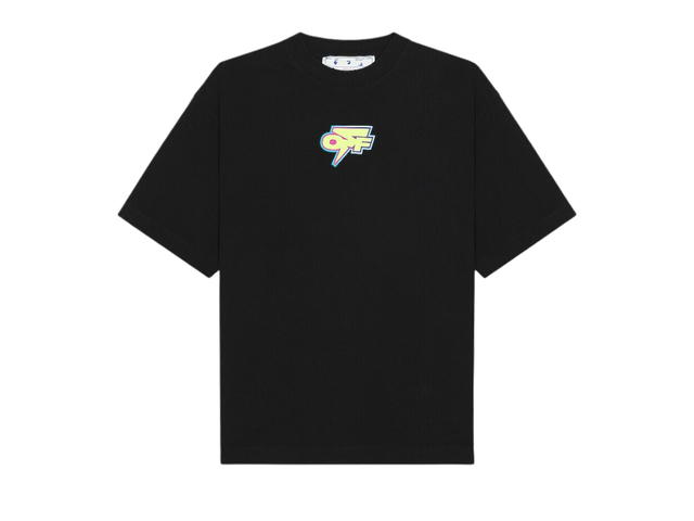 Off-White Off-White Degrade Thunder Skate Oversized Tee Black - view 1