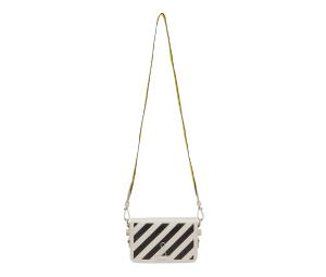 Buy Off-White Diag Mini Flap Bag White Black at Sasom – Authentic and Ready to Ship