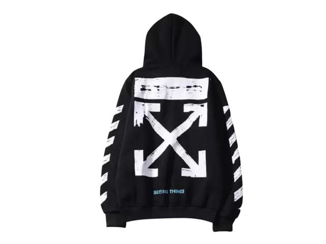 Off-White Off-White Exclusive Mona Lisa Hoodie -Black - view 2