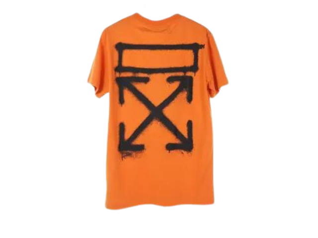 Off-White Off-White Graffiti Arrow Fit Tee Orange - view 2