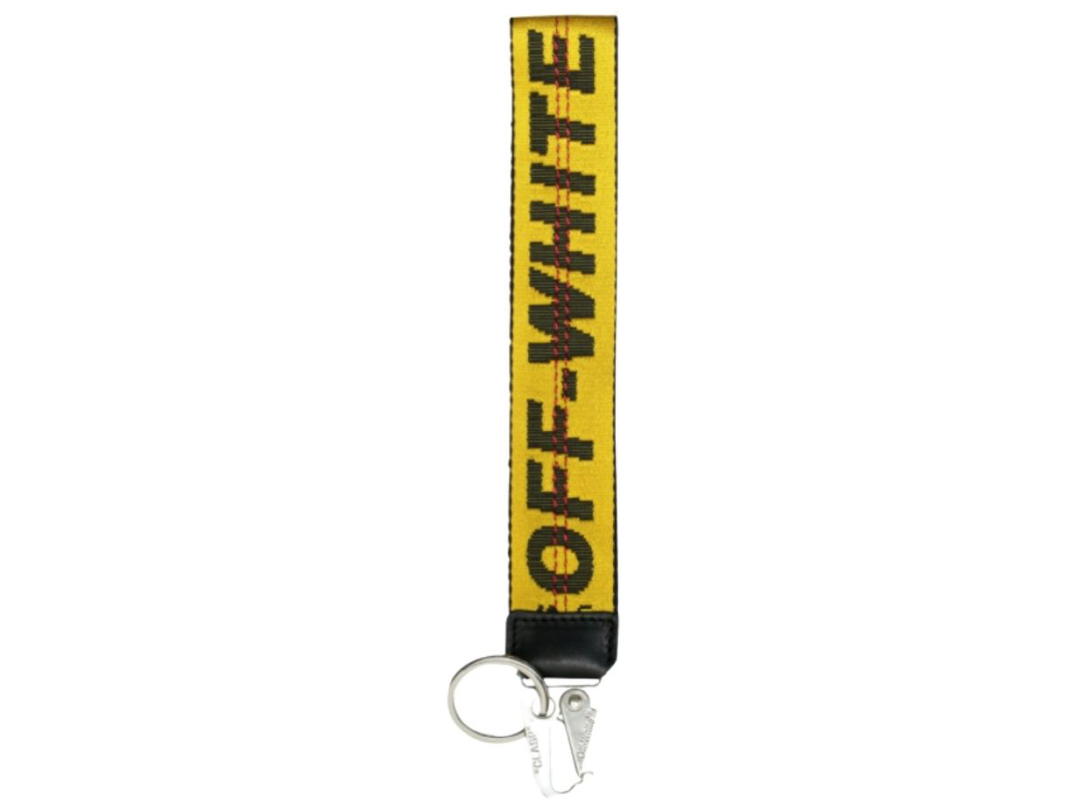 Off-White OFF-WHITE Industrial Keychain Yellow/Black/Silver
