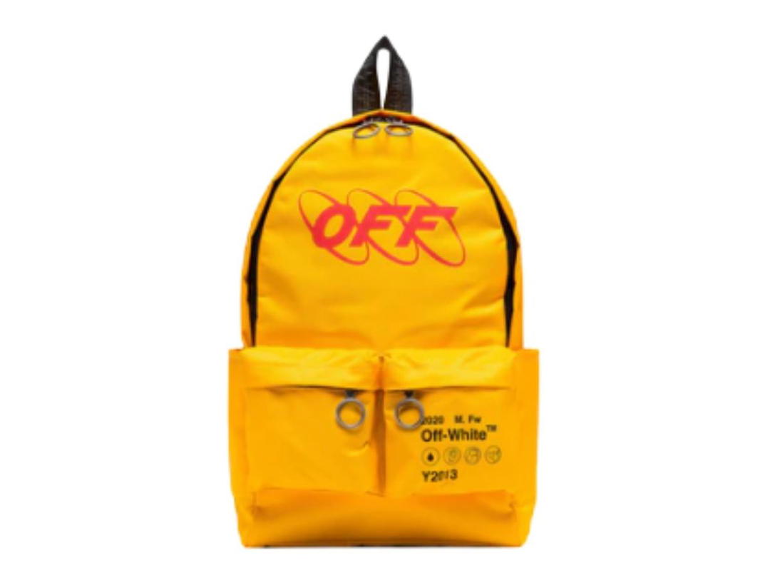 Off-White OFF-WHITE Industrial Y013 Backpack Yellow Red