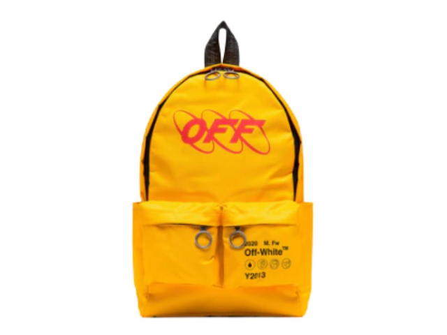 Off-White OFF-WHITE Industrial Y013 Backpack Yellow Red - view 1